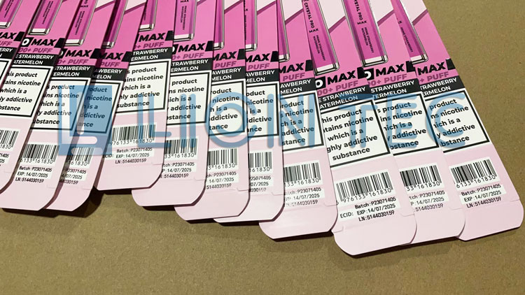 電子煙品牌標識與防偽升級：UV噴碼機的全面應用