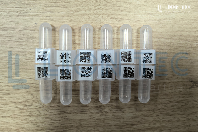 二維碼UV噴碼機在醫療試劑管上的應用